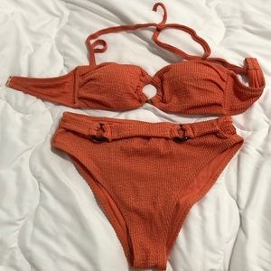 Orange bikini great condition